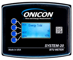 Siemens N2 Onicon Model SYSTEM-10 BTU Meter Flowmeter for BACnet MODBUS 